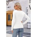 Bella Notte Beyaz Uzun Kollu Trend Bluz BN6576B
