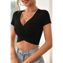 Bella Notte Siyah Anvelop Bluz BN6578S STANDART