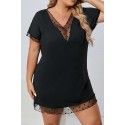 Bella Notte Siyah Büyük Beden Elbise Gecelik 15567 3XL