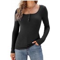 Bella Notte Siyah Uzun Kollu Trend Bluz BN6576S STANDART