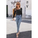 Bella Notte Siyah Uzun Kollu Trend Bluz BN6576S STANDART