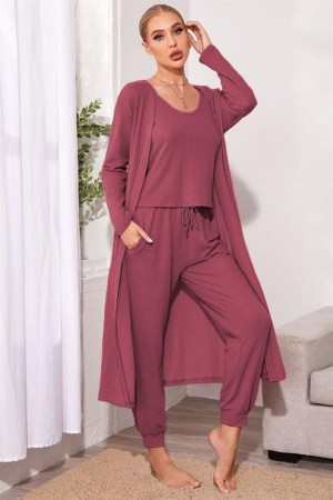 Bella Notte Gül Kurusu Kullanışlı 3 Lü Viscon  Takım 7001 M