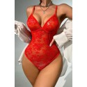 Bella Notte Kırmızı Dantel Özel Tasarım Babydoll 15072