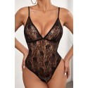 Bella Notte Siyah Dantel Özel Tasarım Babydoll 15073