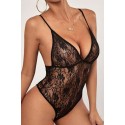 Bella Notte Siyah Dantel Özel Tasarım Babydoll 15073