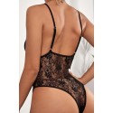 Bella Notte Siyah Dantel Özel Tasarım Babydoll 15073