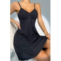 Bella Notte Siyah Fiyonk Detay Elbise BN6586S