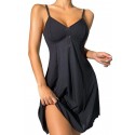 Bella Notte Siyah Fiyonk Detay Elbise BN6586S